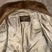 Real mink wrap coat