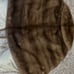 Real mink wrap coat