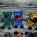 Lot of 16 Vintage Grateful Dead 7 Beanie Bears Liquid Blue Collectors Limited