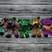Lot of 16 Vintage Grateful Dead 7 Beanie Bears Liquid Blue Collectors Limited