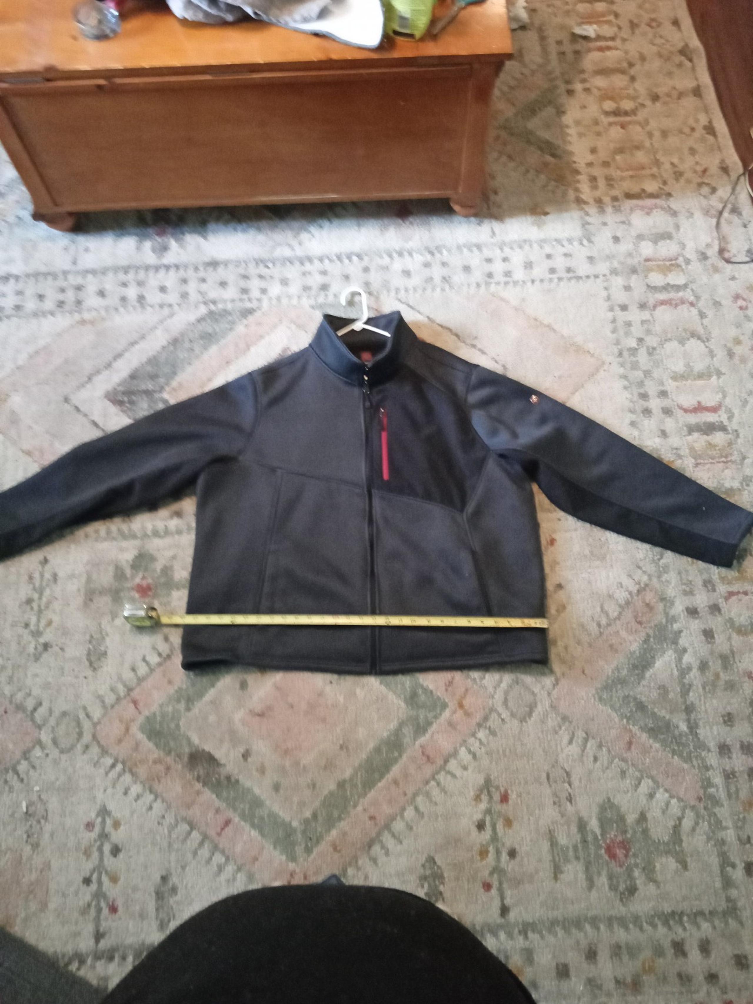 Navy blue Mens 3X Swiss Tech thermal jacket