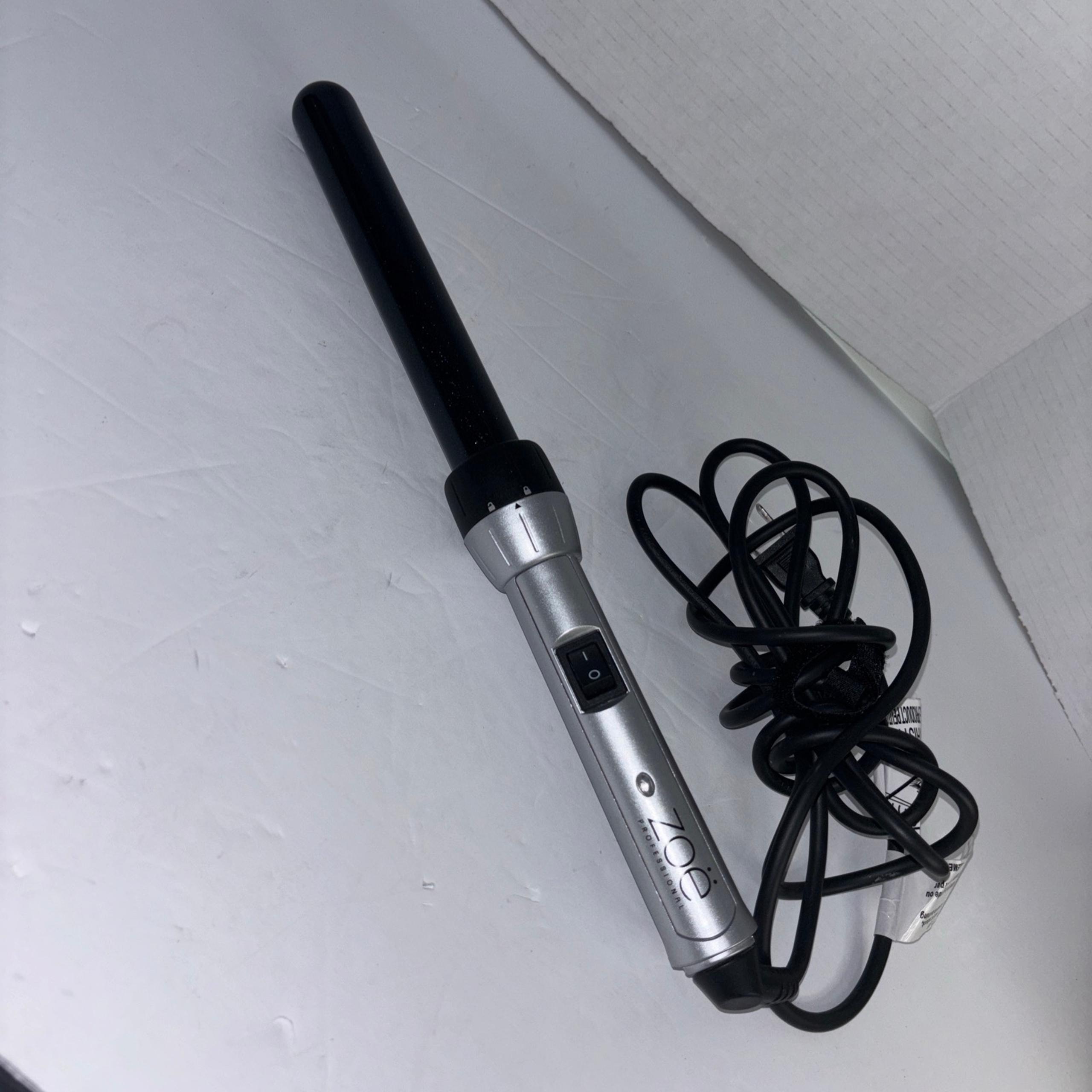 Zoe Professional Titanium Hair Curler Curling Wand Iron Tested