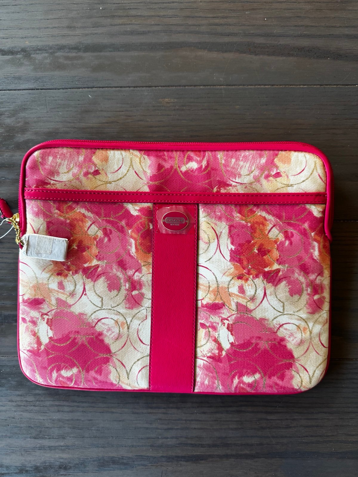 Coach iPad sleeve