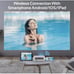DBPOWER Q6 8000L Native 1080P WiFi Projector