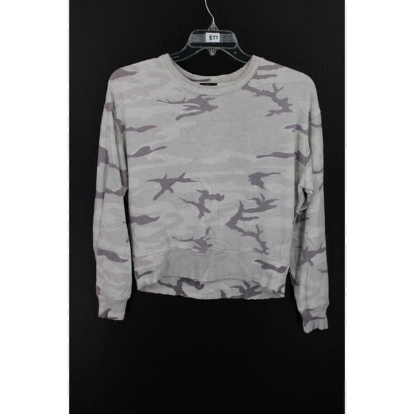 RAILS GRAY CAMO SIZE LARGE SWEATSHIRT LONG SLEEVE