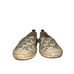 Ralph Lauren Cameryn Monogram Jacquard Espadrille Flat Shoes Khaki Brown Size 6