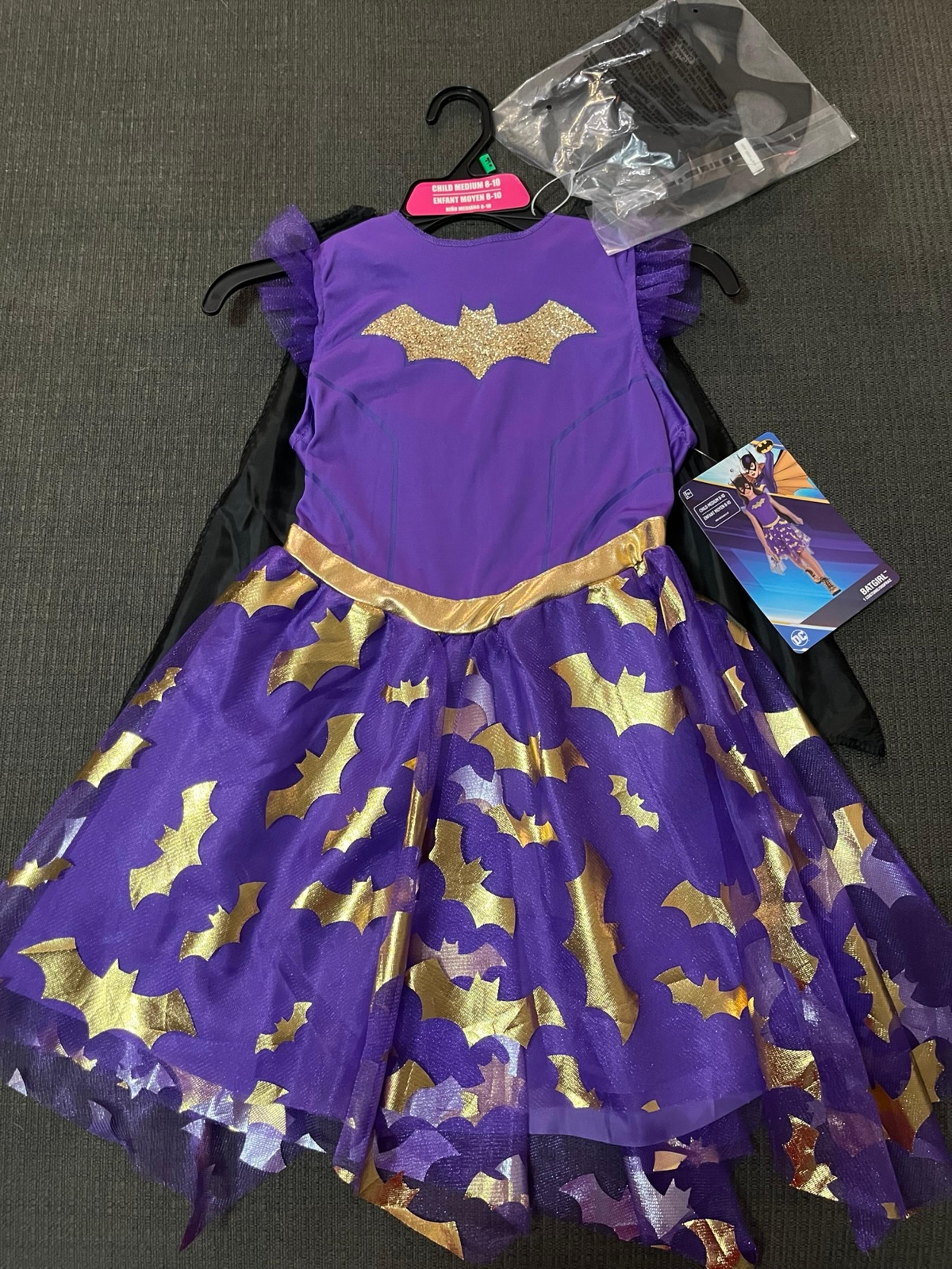 New Girl’s Batgirl Costume Size 8/10