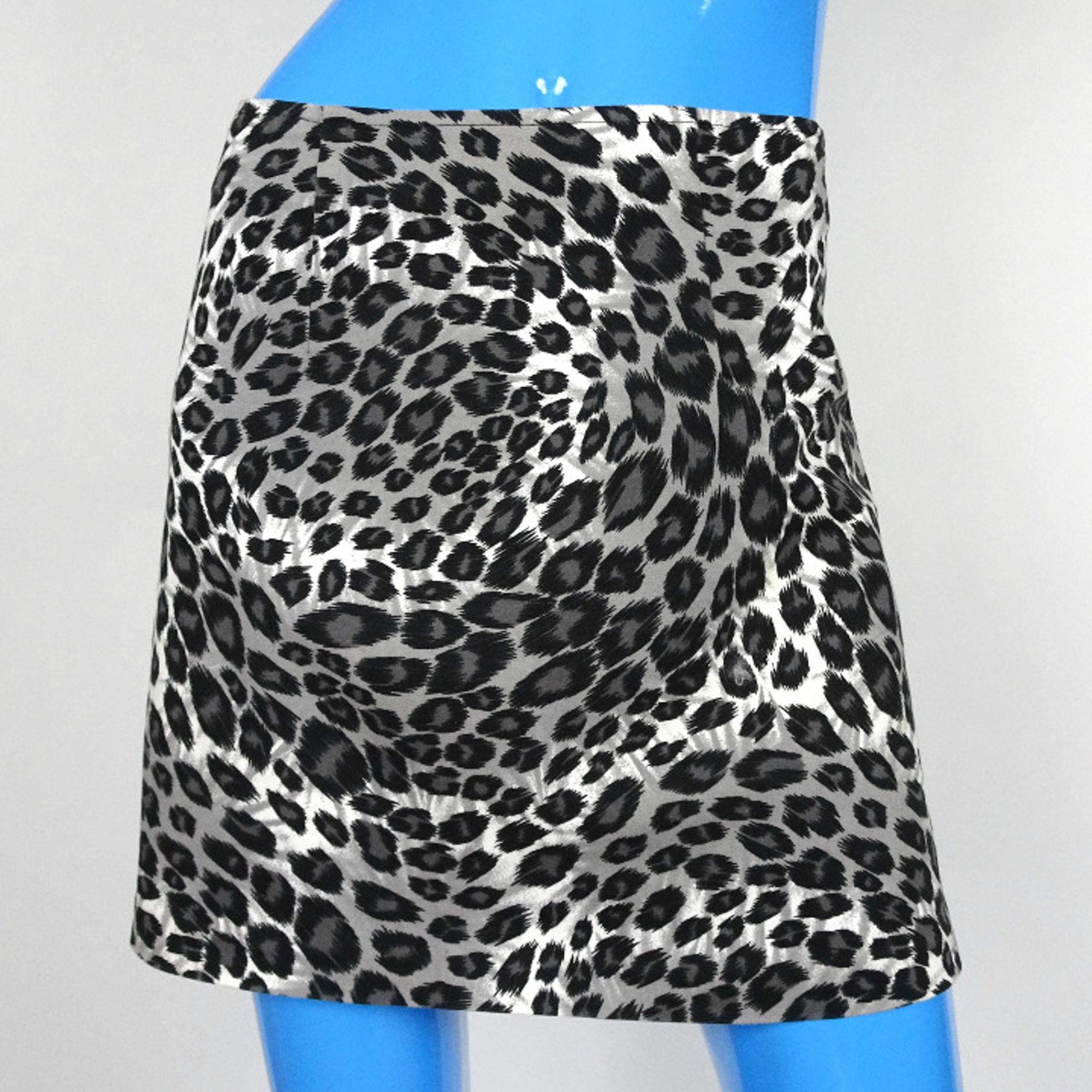 Leopard Animal Print Mini Skirt 9/10