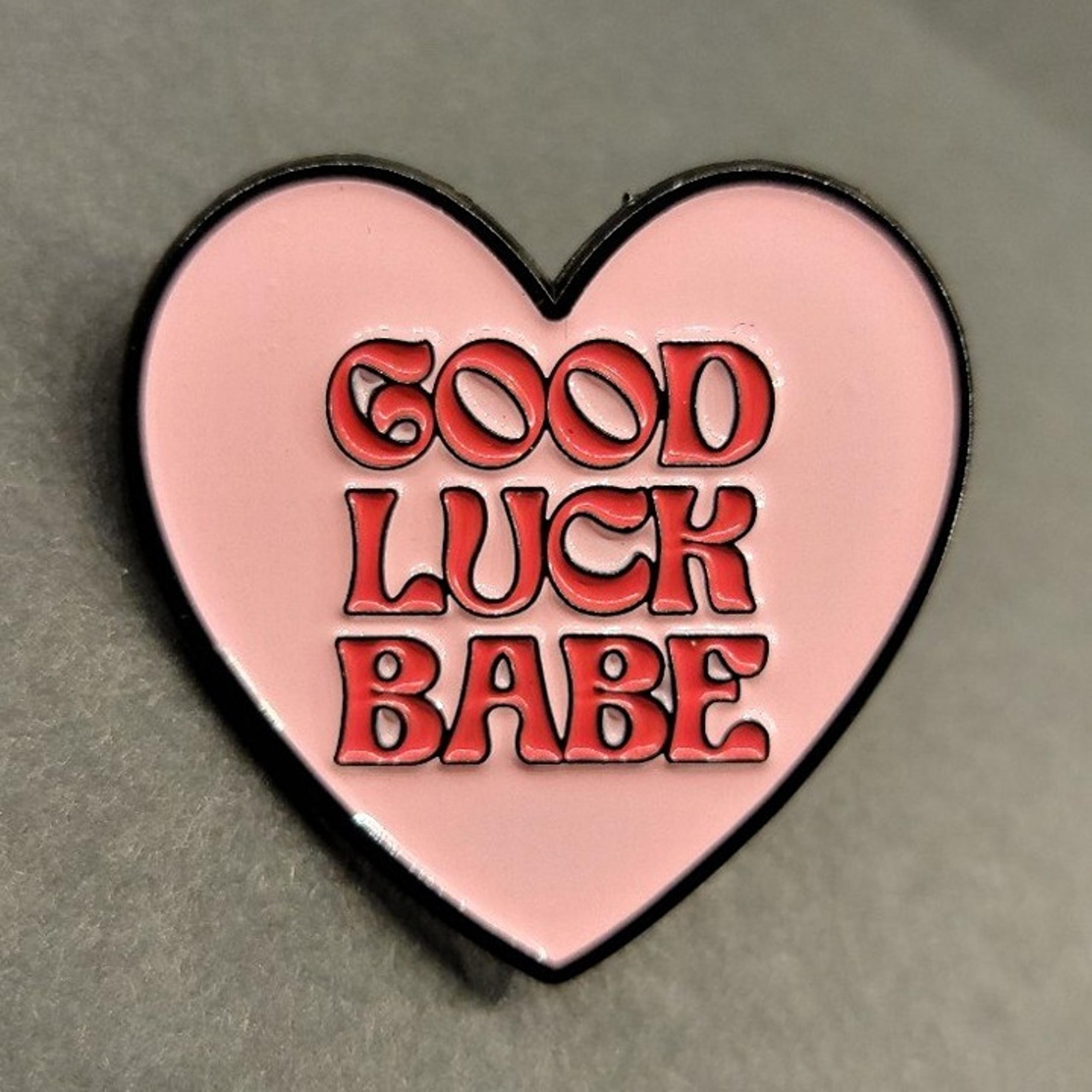 Chappell Roan Pin / Good Luck Babe Pin / Chappell Roan Enamel Pin