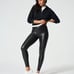 Spanx Black Faux Leather Leggings New Size XL