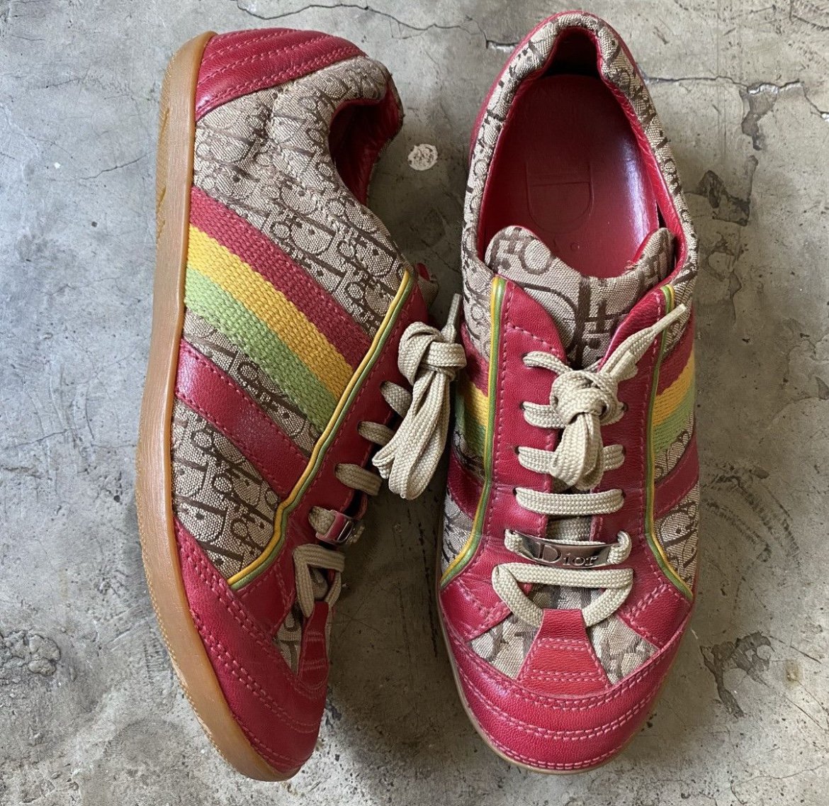 Christian Dior Rasta Trainers