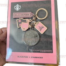 Starbucks BLACKPINK 2023 Asia Exclusive Blackpink Keychain~NEW