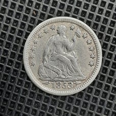 1853 Seated Liberty Half Dime
