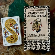 Tarot des Ambiguïtés Deck + Jean Noblet trumps pocket size deck - Artisan Tarot