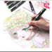 Dual tips alcohol markers 80ct