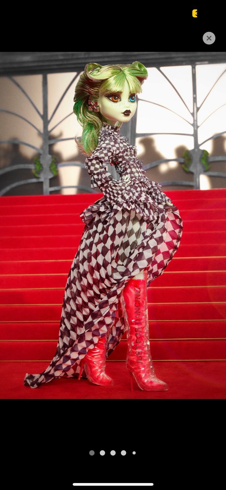 Off-White™ c/o Monster High Harmonie Ghoul Doll