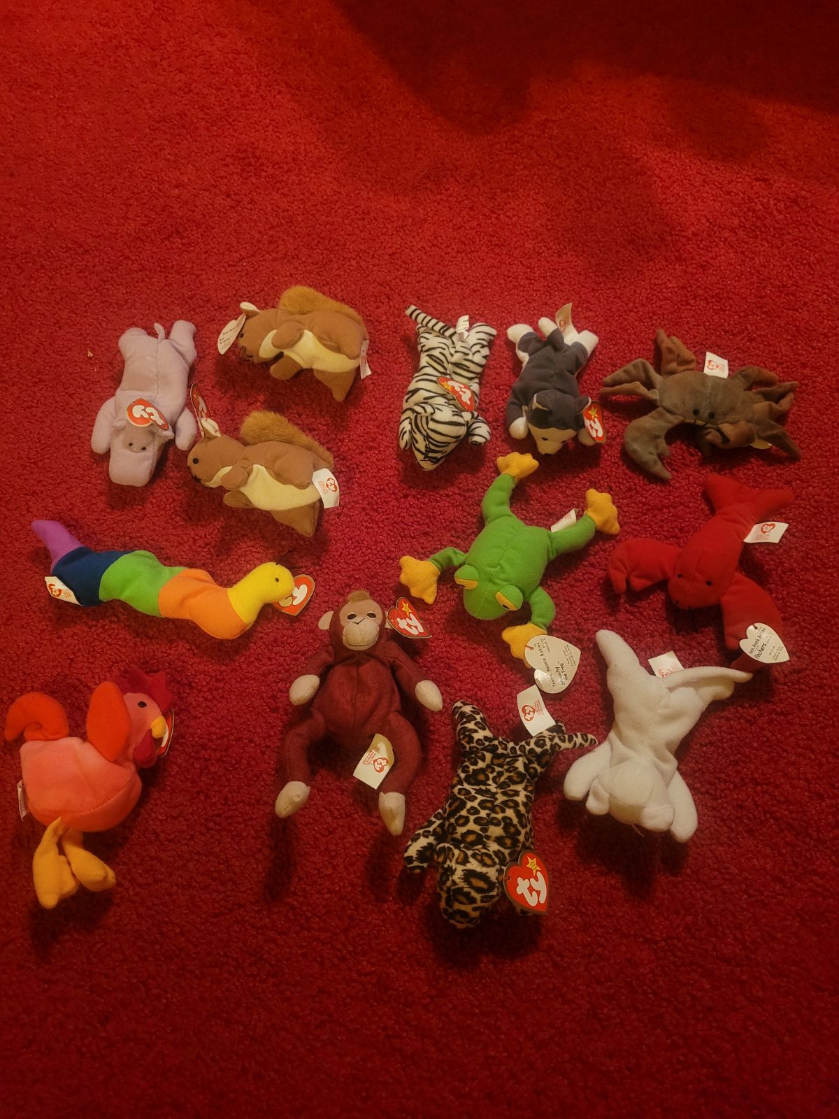 TY Teenie Babies McDonald's toys