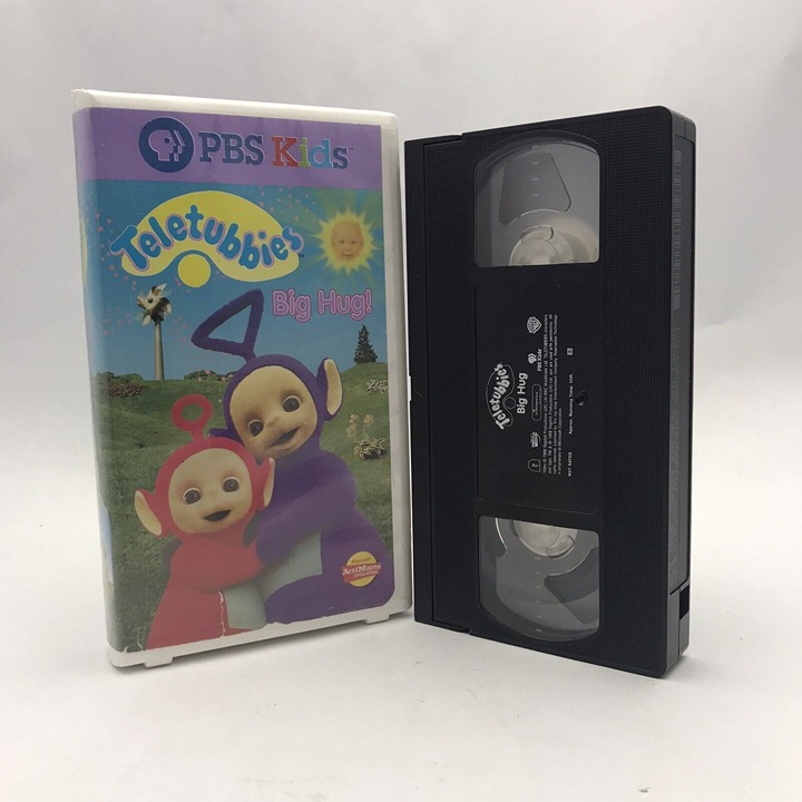 Teletubbies Big Hug 1999 Vintage VHS PBS Kids Classic Vol 6 Kids Great Condition
