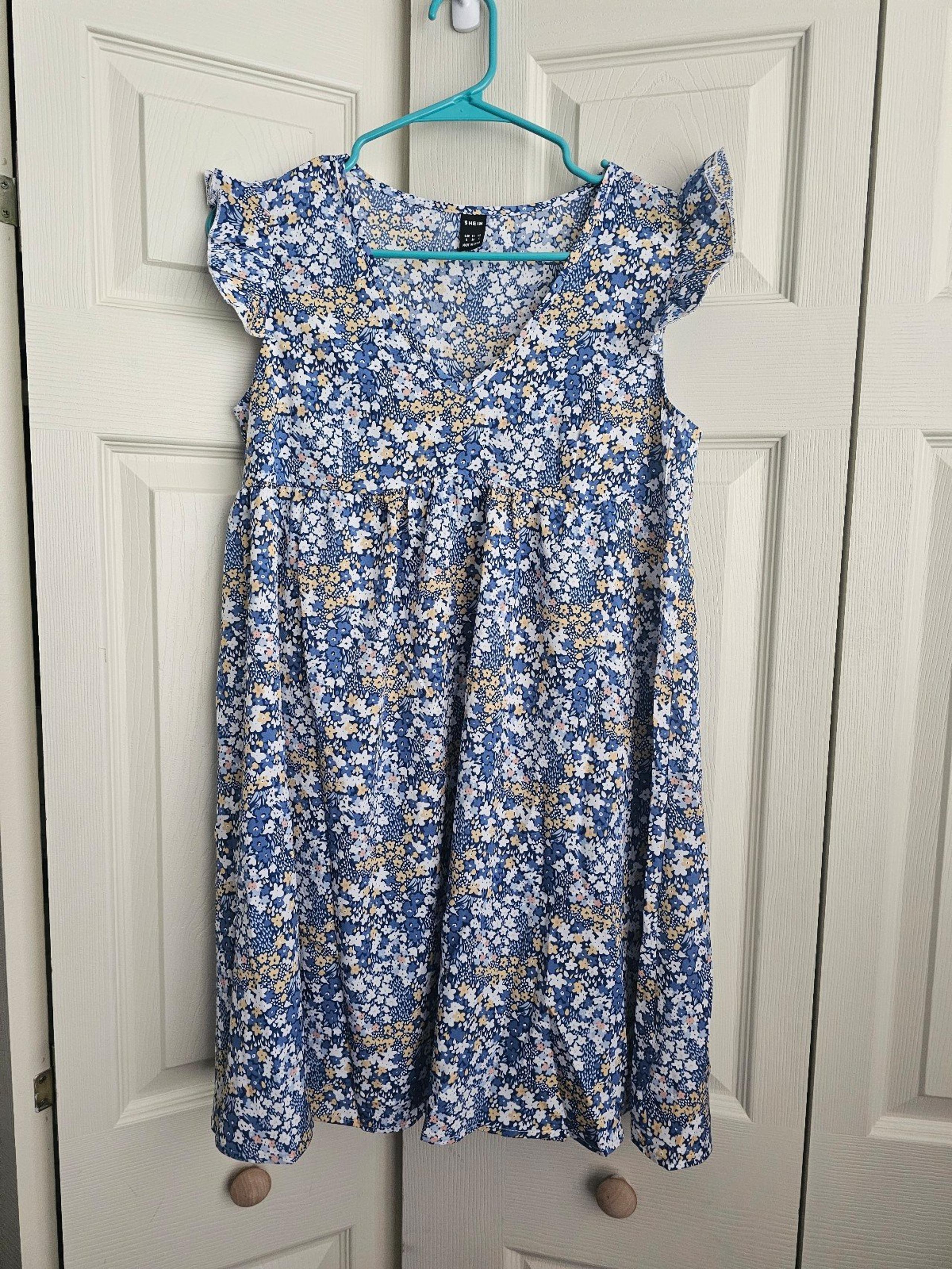 Shein women's casual shift floral dress Size S US 4