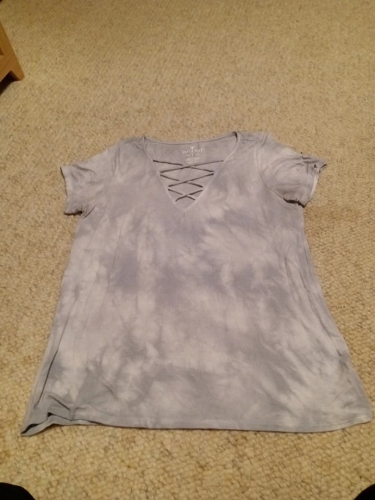 American Eagle soft & sexy women's shirt, gray, size M