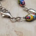 Sterling silver malaflori italy oval bracelet