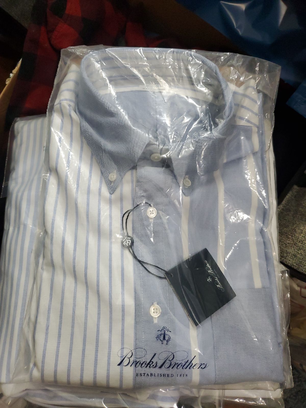 Brooks Brothers Mixed Media Shirt M