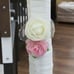 Hand made floral musical baby mobile