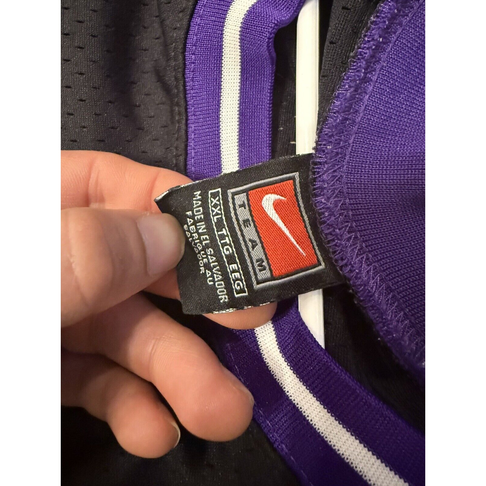 VTG Nike Swingman Sacramento Kings 55 Jason Williams