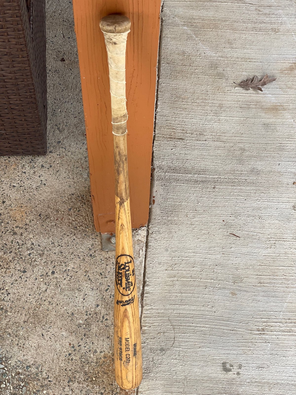 SIGNED Manny Ramirez Louisville Slugger Model MODEL C271 PRO STOCK Baseball Bat