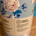 Tumbler cup blue floral