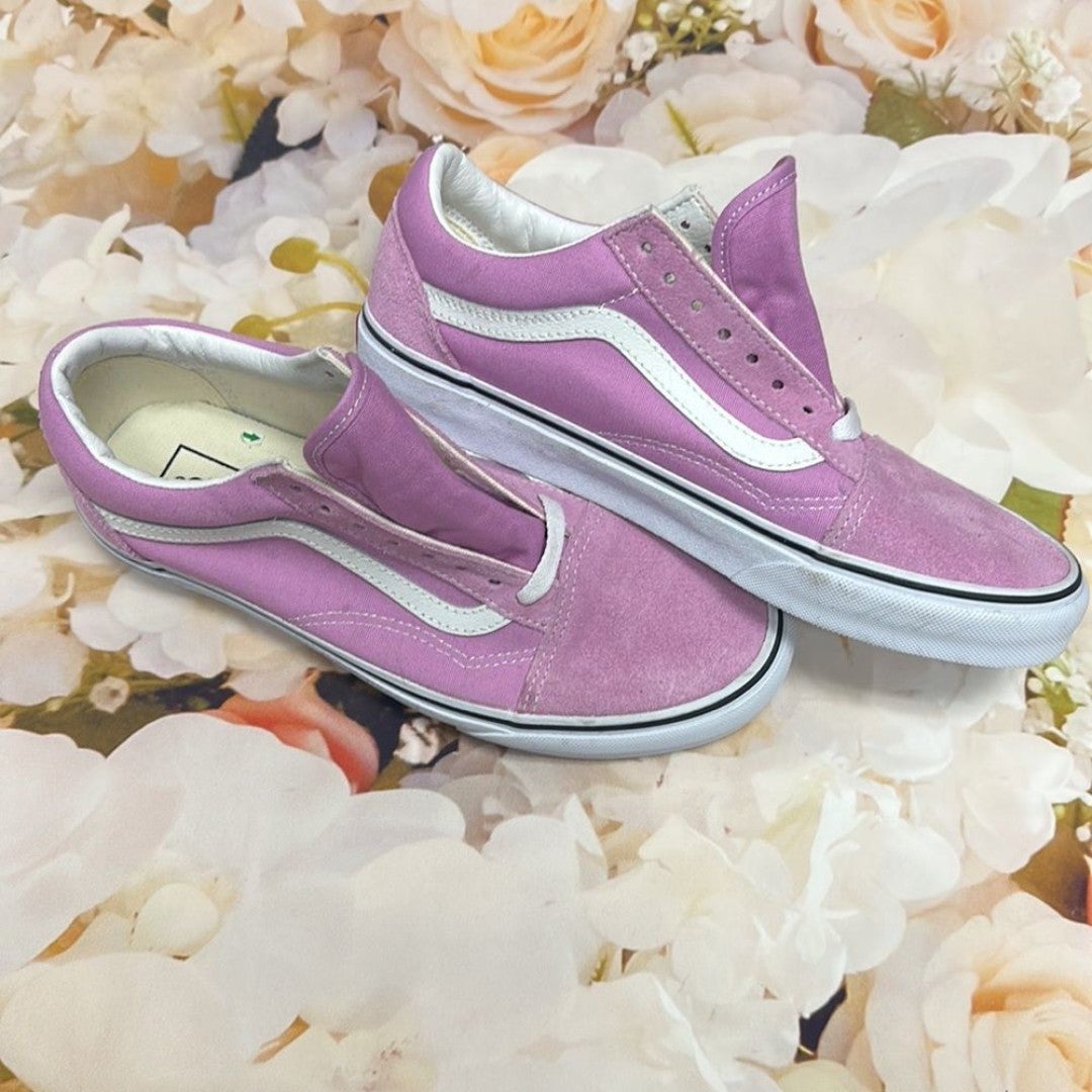 Vans Old Skool Women’s Sneakers Orchid/True White Skate Shoes