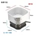 YAZAWA Travel Cooker 1.3L TVR70BK Electric Cooker Voltage Switchable 100 -240v