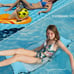 114'' x 72'' Giant Inflatable Floating Mat for Lake Pool Boating Beach