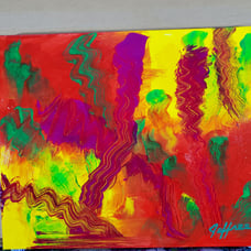 Acrylic Painting On Canvas 16x20