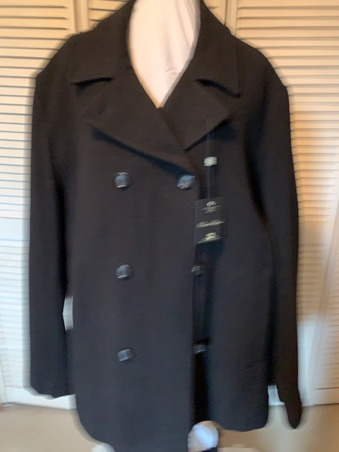 mens coat - NWT Pronto Uomo Mens Peacoat Jacket