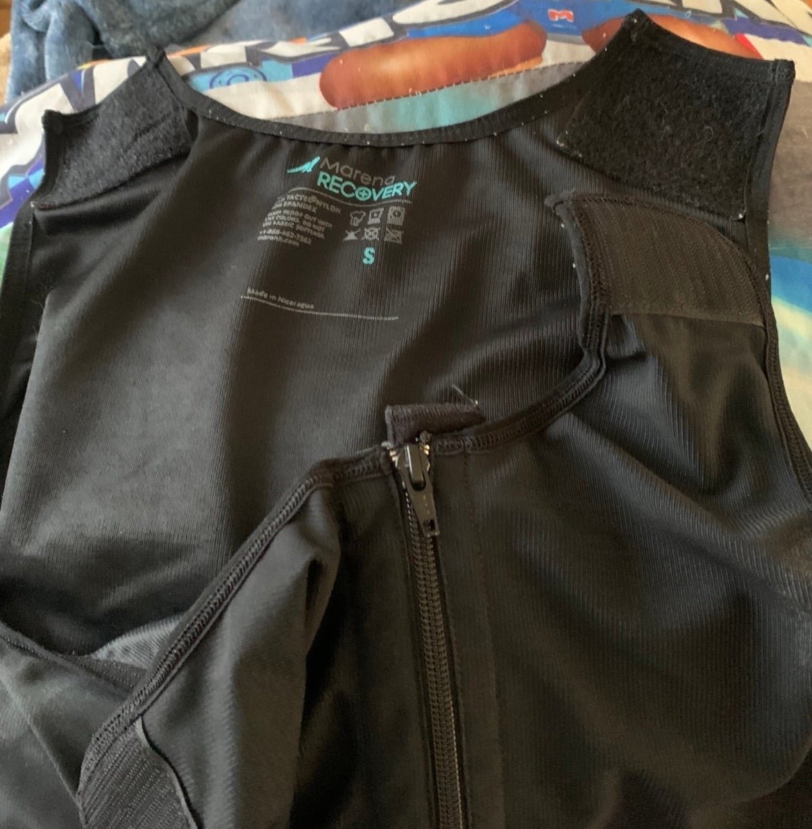 Marena Recovery Vest post FTM surgery