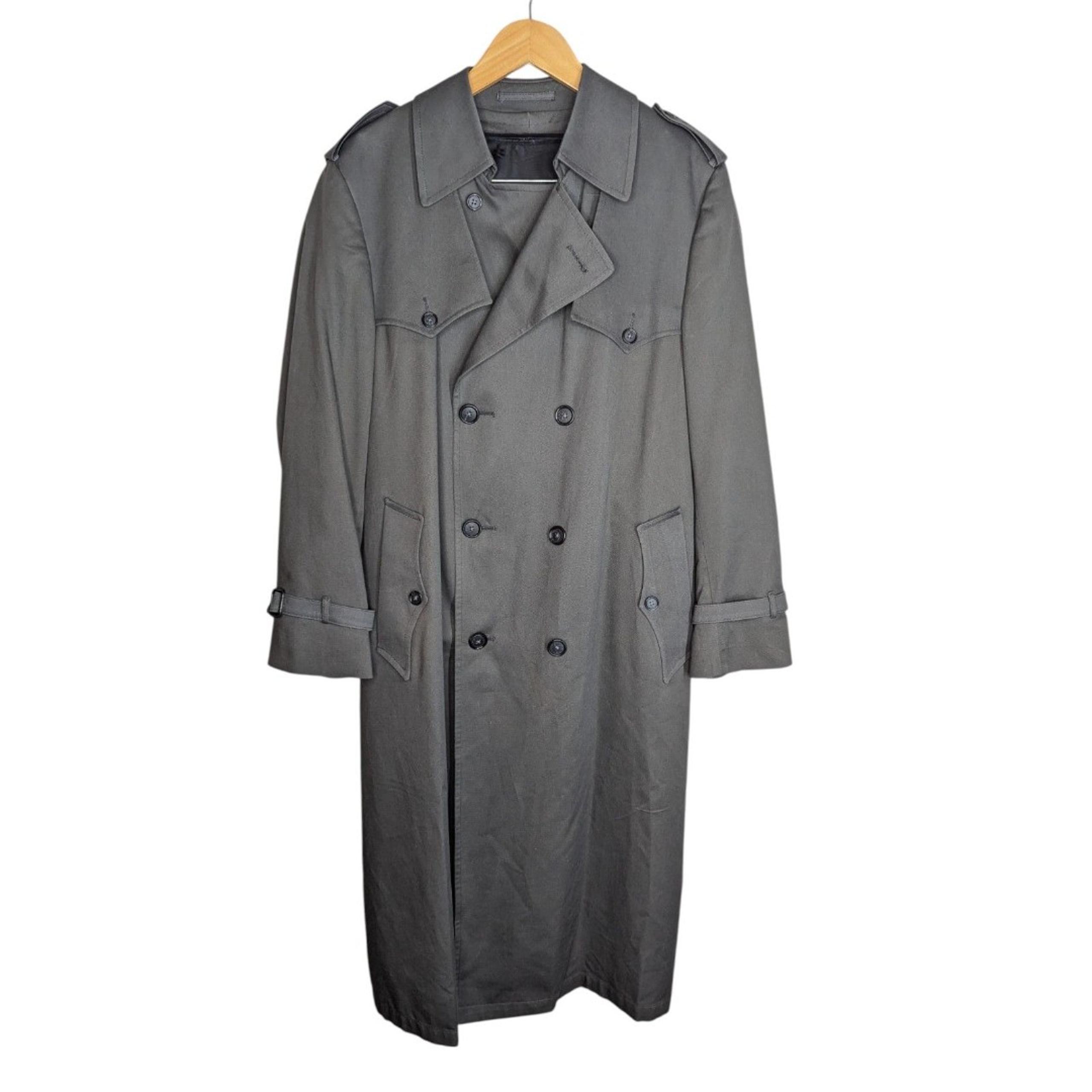 Vintage Christian Dior Monsieur Trench Coat Mens 38R Wool Lining GREAT CONDITION