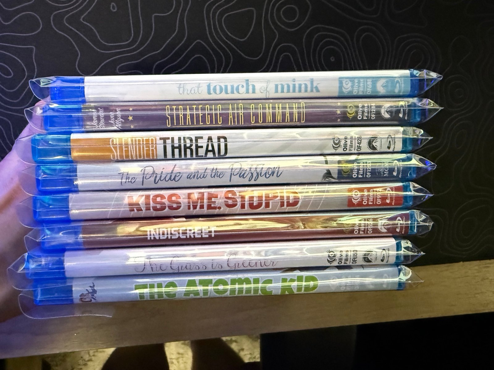 Olive Films Blu-Ray Lot - 8 Movies