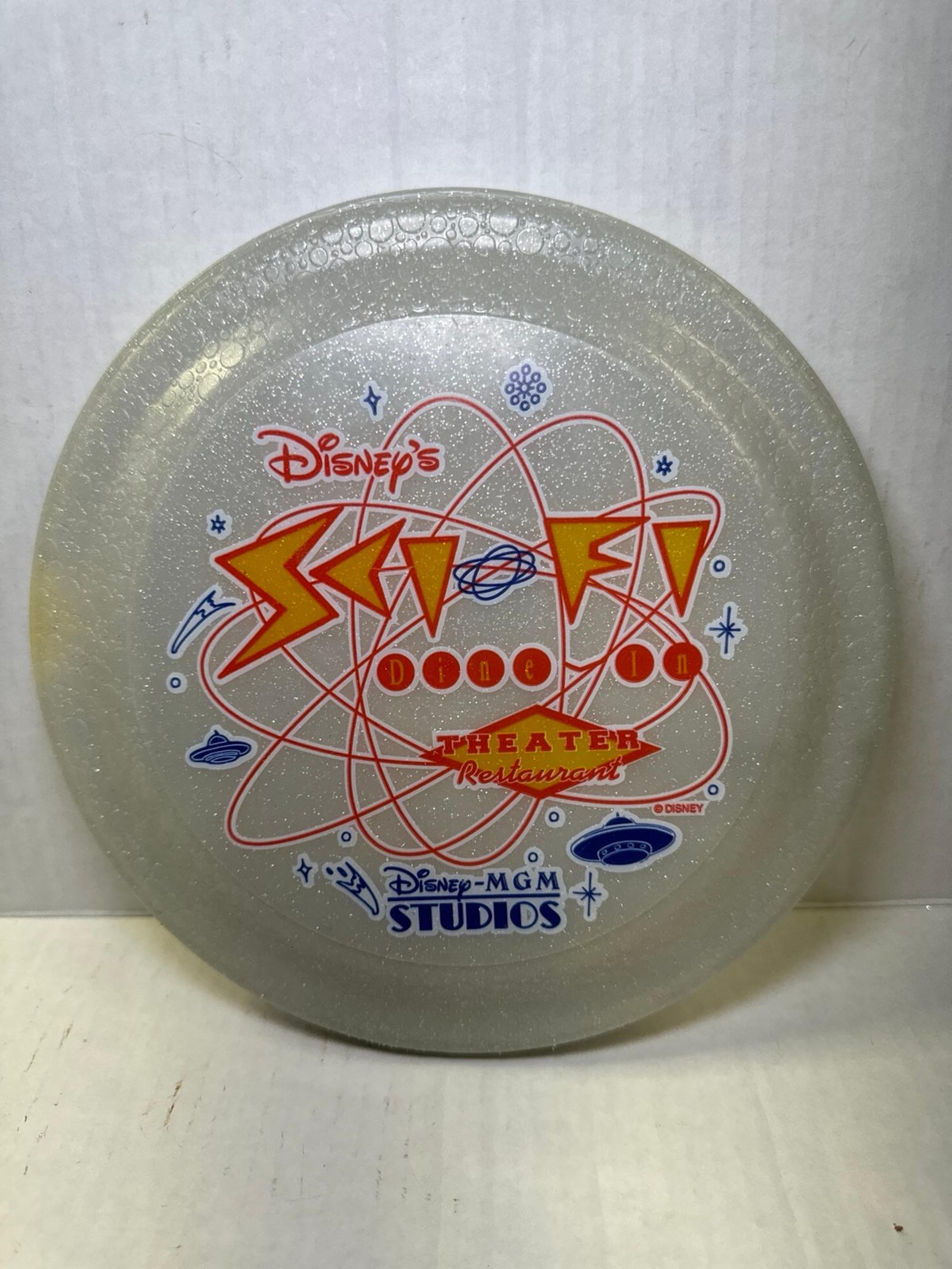 Vintage Disney’s Sci Fi Dine In Theater Restaurant MGM Studios Frisbee