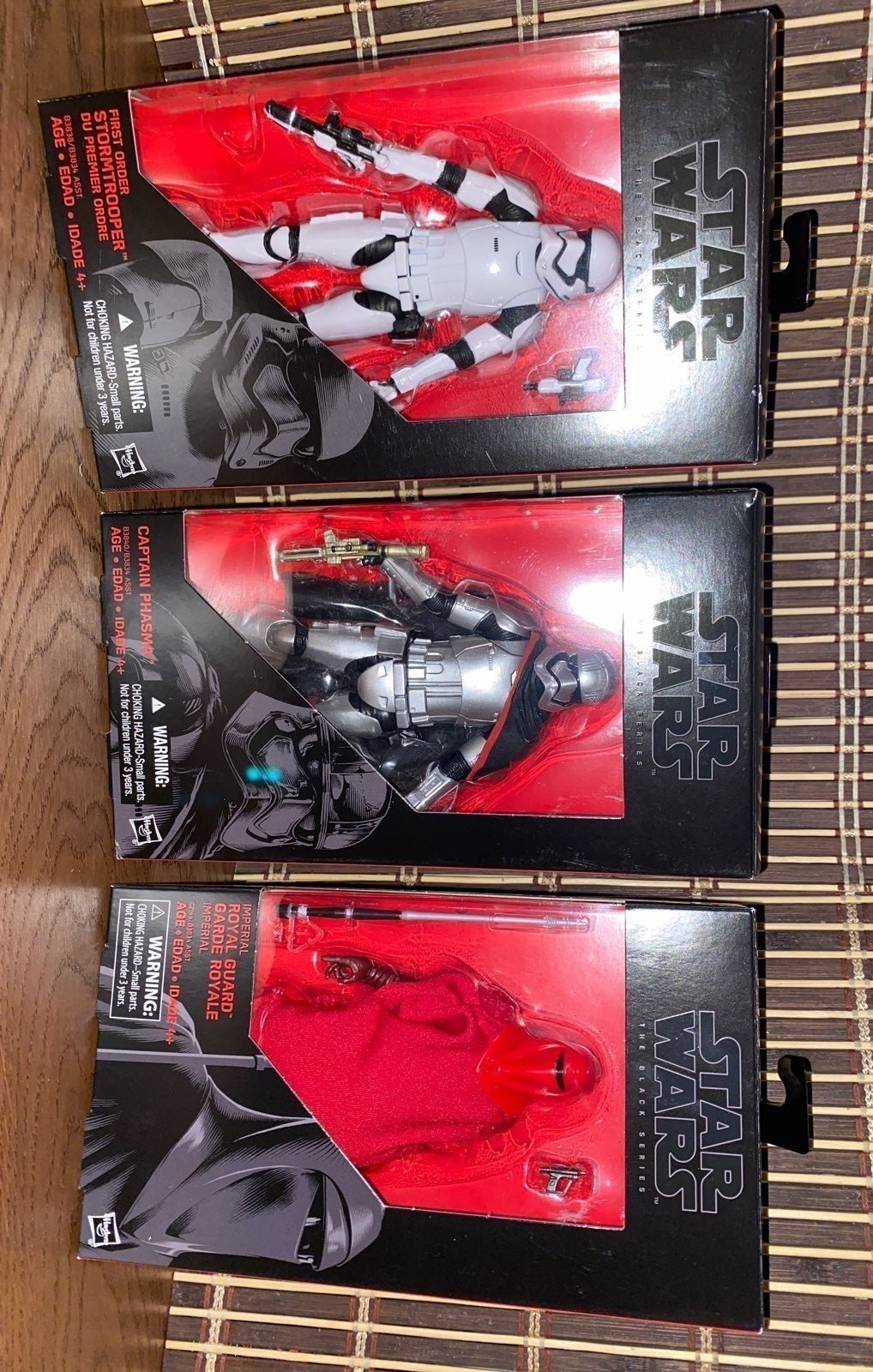 Star wars The Black Series Set of 3