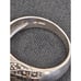 Vtg Sterling Silver Marcasite Ring Sz 9 Art Deco Style Statement Ring Twisted X