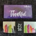 Zox Thankful