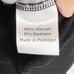 La Ligne XS New York Gray Black Hoodie Sweatshirt Drawstring Soft