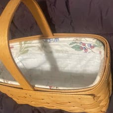 Hand made woven basket