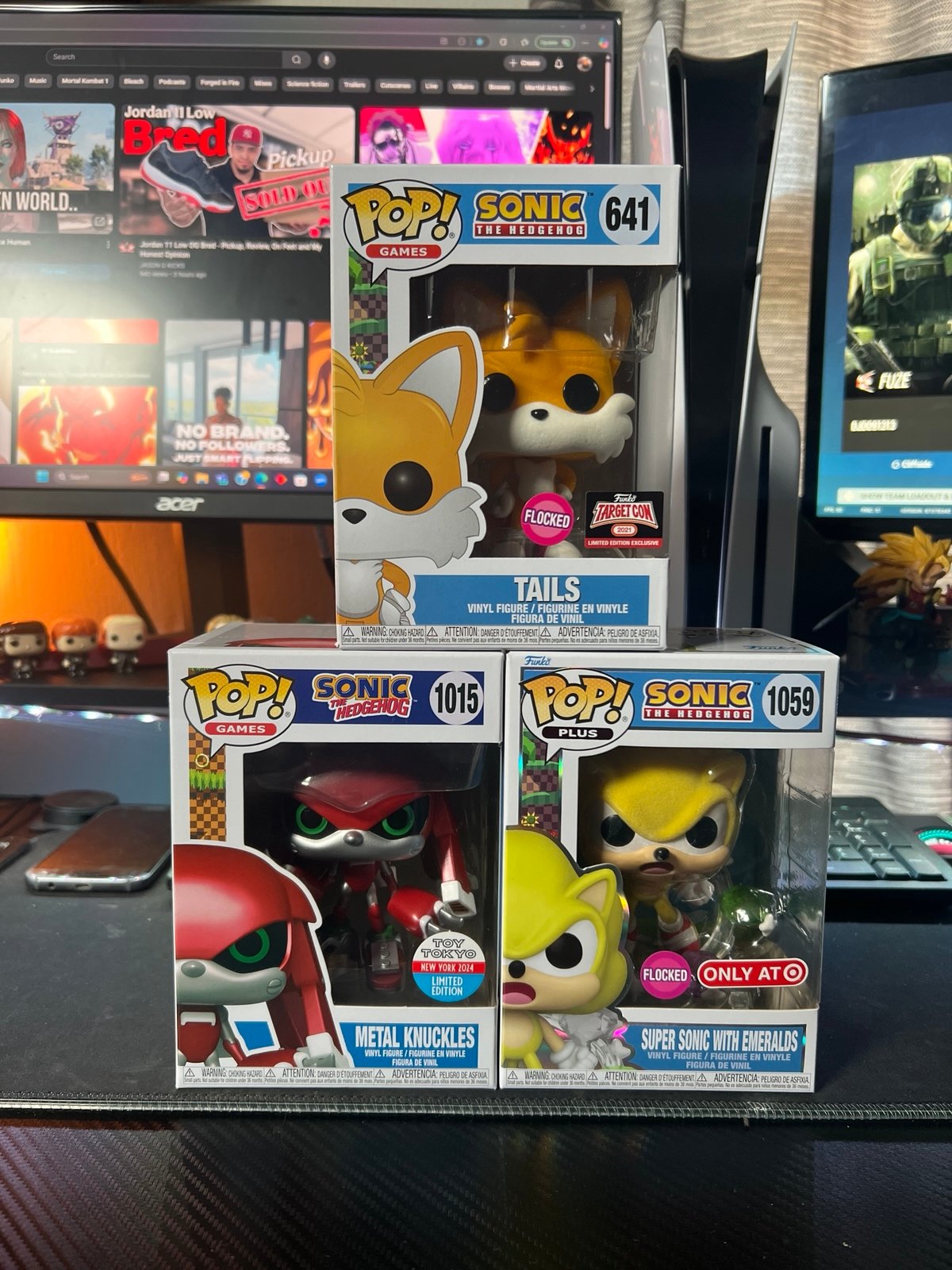 Sonic Funko Pop Bundle