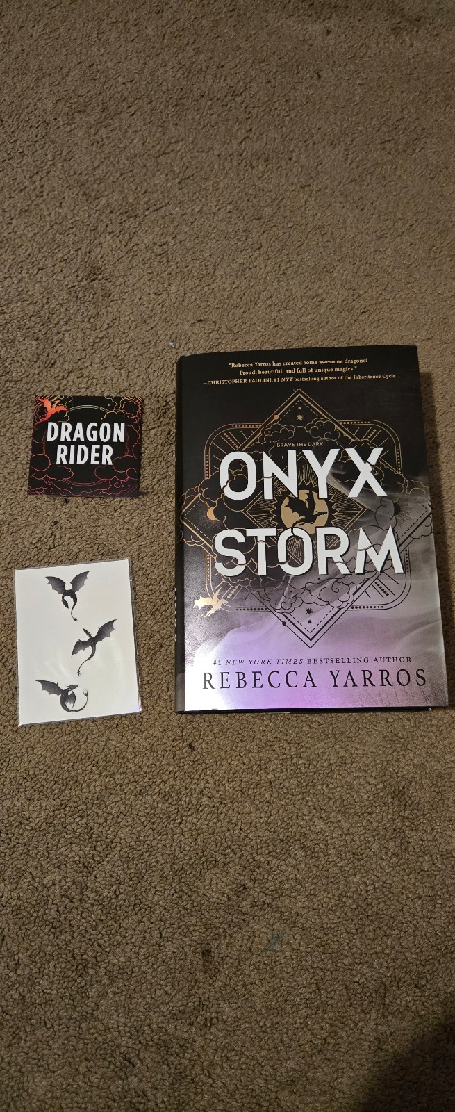 HAND SIGNED Onyx Storm Deluxe Edition