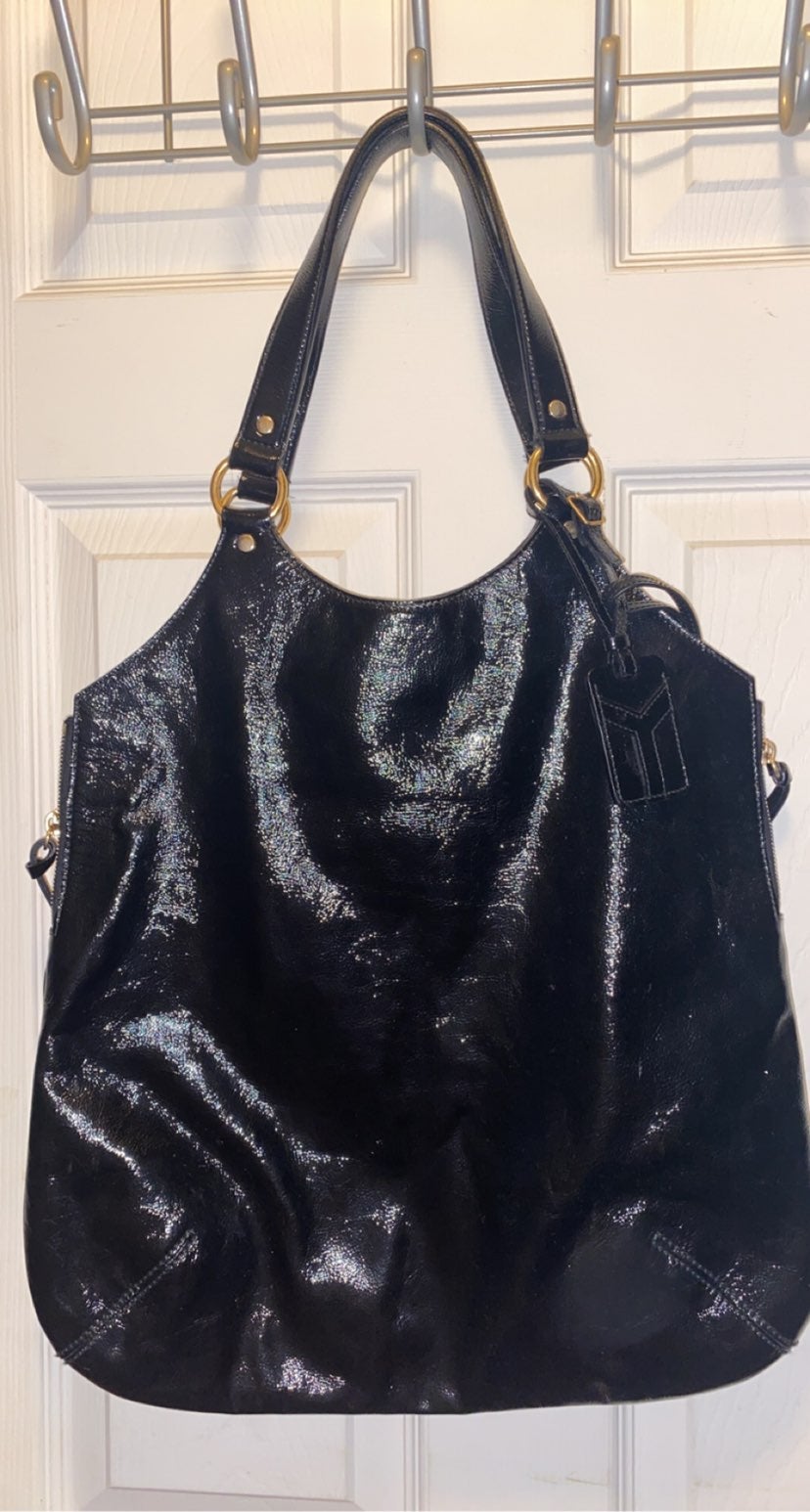 Leather YSL tote
