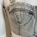 Denim crop top shirted back high waisted shorts set