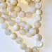 44 MOTHER OF PEARL BEAD NECKLACE - ENDLESS STRAND & KNOTTED