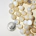 44 MOTHER OF PEARL BEAD NECKLACE - ENDLESS STRAND & KNOTTED